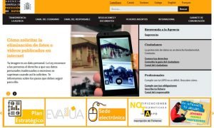 Web Agencia Protección de datos