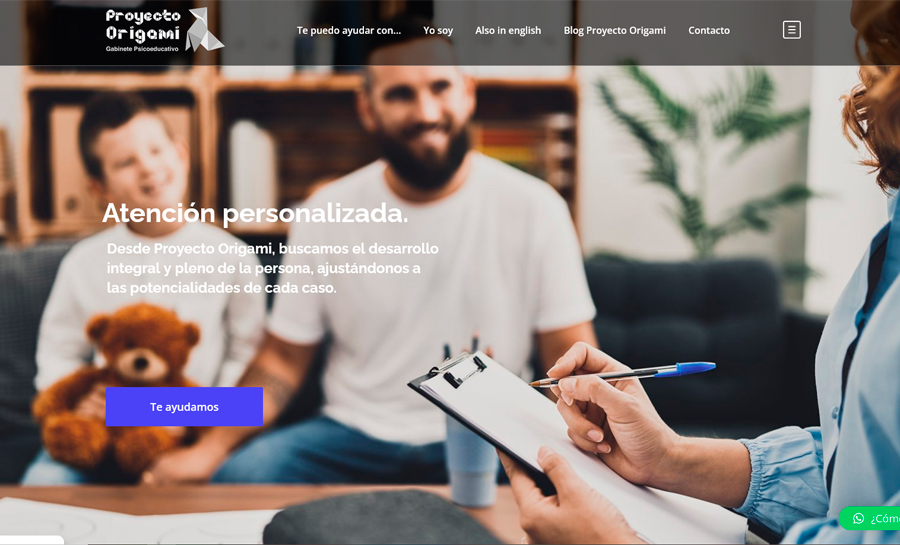 Proyecto Origami, Gabinete Psico-Educativo